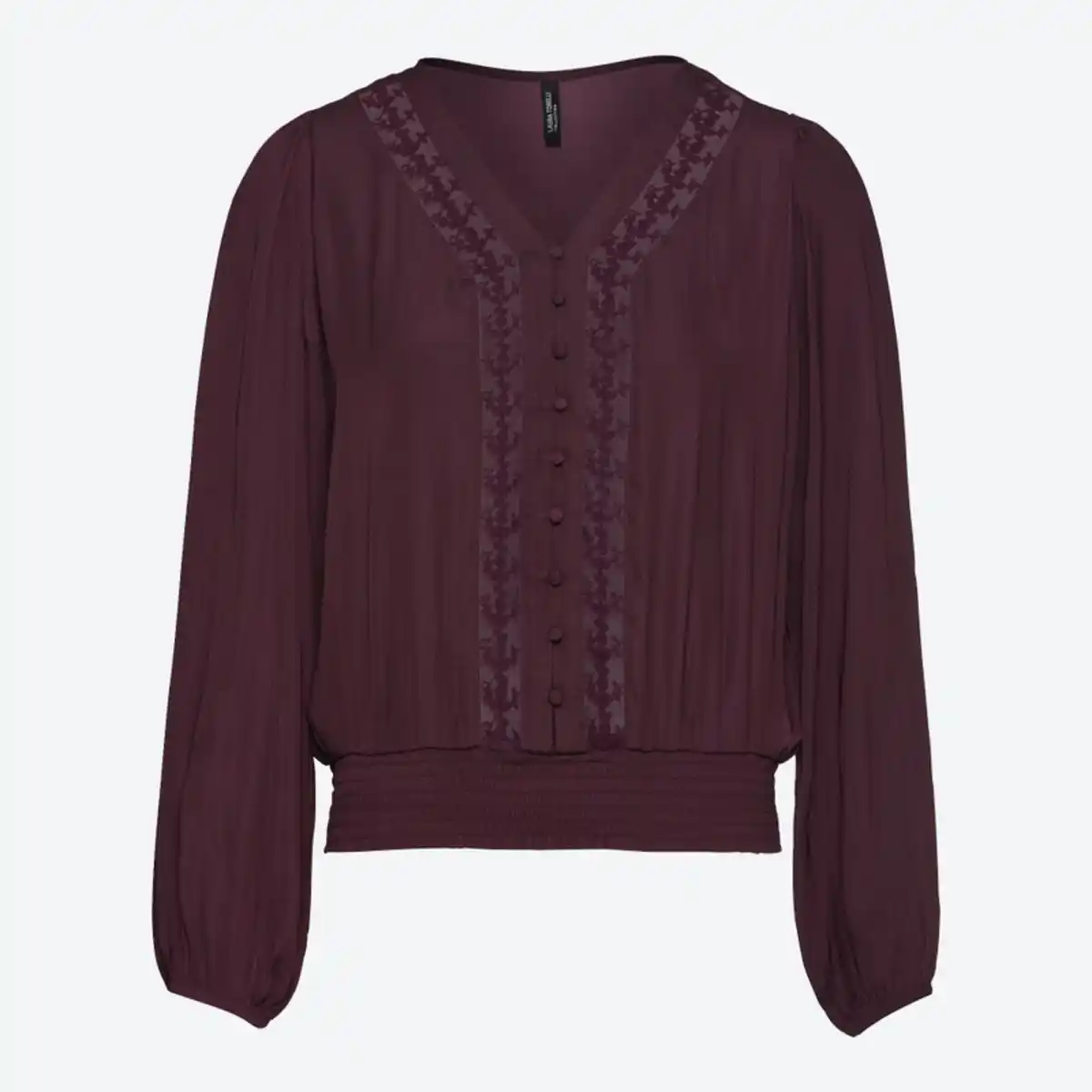 Bild 2 von Damen-Bluse mit V-Ausschnitt