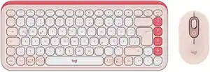POP Icon Combo (DE) Kabelloses Tastatur-Set rosa/offwhite