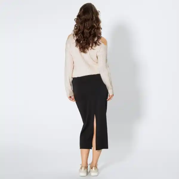 Bild 4 von Damen-Rock mit Schlitz hinten