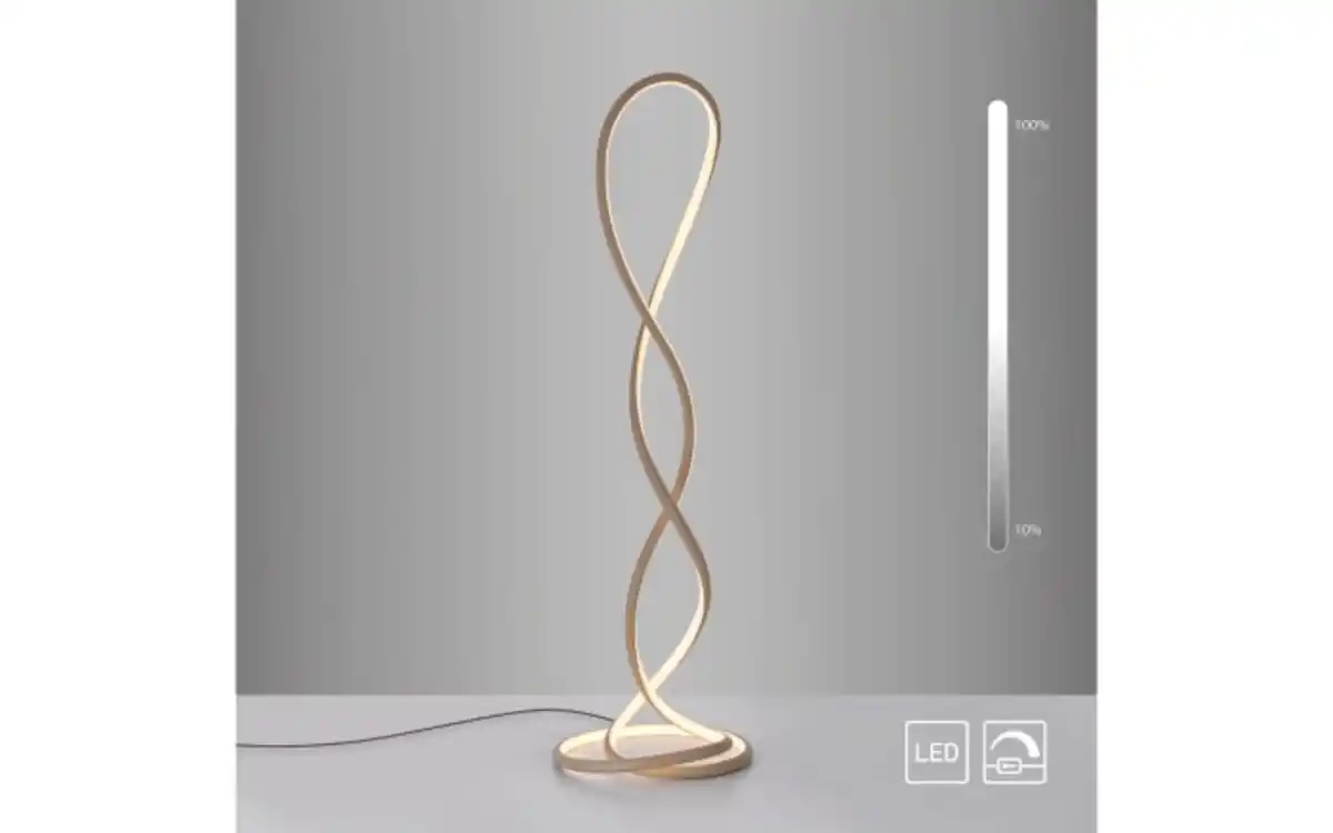 Bild 4 von Stehleuchte Twist, sandfarbig, inkl. Dimmfunktion