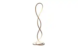 Stehleuchte Twist, sandfarbig, inkl. Dimmfunktion
