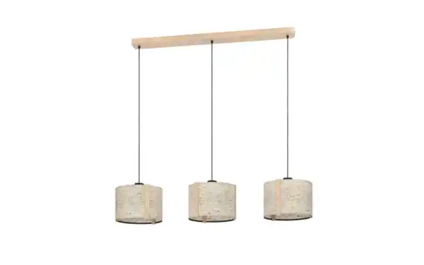 Bild 1 von Pendelleuchte HONTONGAS, Heu/beige, 3-flammig
