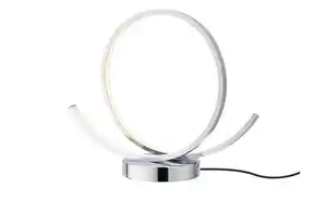 Meisterleuchten LED-Tischleuchte Chrom ¦ silber ¦ Maße (cm): B: 32 H: 27 T: 13.0 Sale > Lampen-Sale - Möbel Kraft