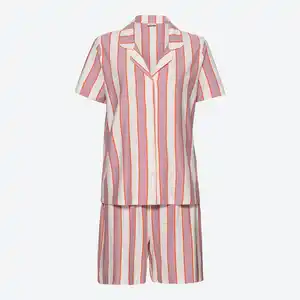 Damen-Shorty im Boyfriend-Stil, 2-teilig
