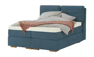 Wohnwert Boxspringbett mit Bettkasten Dormian Besta ¦ blau ¦ Maße (cm): B: 160 H: 136 Betten > Boxspringbetten - Möbel Kraft