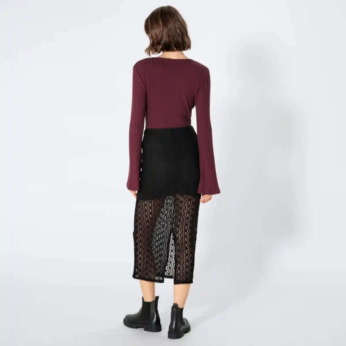 Bild 4 von Damen-Rock mit Spitze