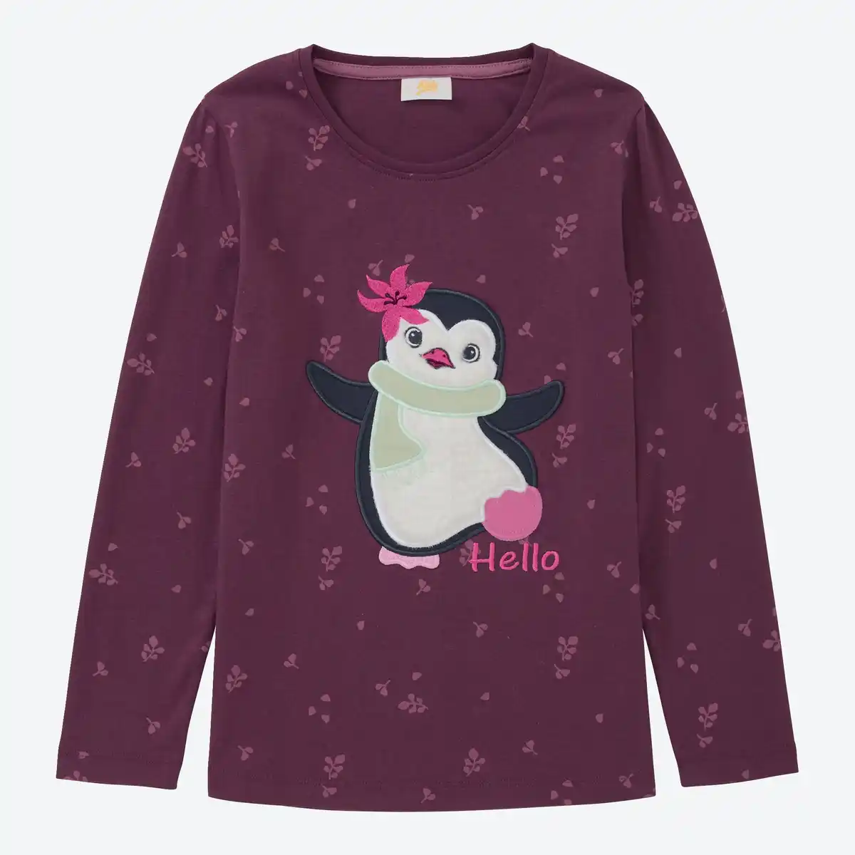 Bild 1 von Kinder-Mädchen-Shirt mit Stickerei