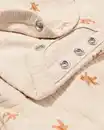 Bild 4 von Newborn-Wickelstrampler zum Mitwachsen, LENZING™ ECOVERO™, gerippt, Bären ecru