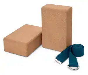 Kork-Yogaset