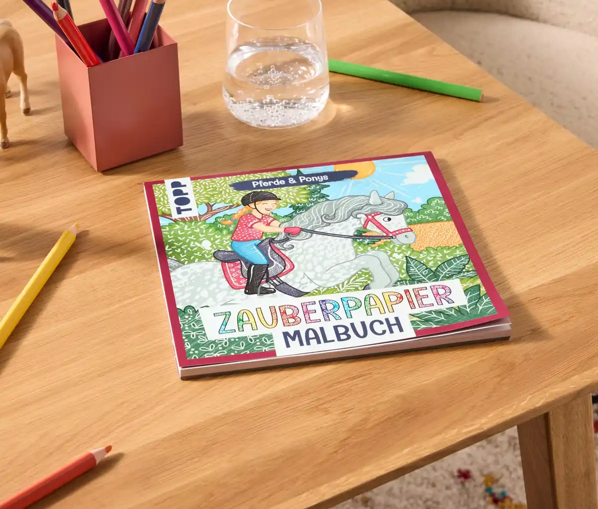 Bild 1 von Zauberpapier Malbuch »Pferde und Ponys«