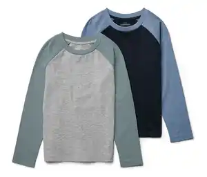 2 Kinder-Langarmshirts