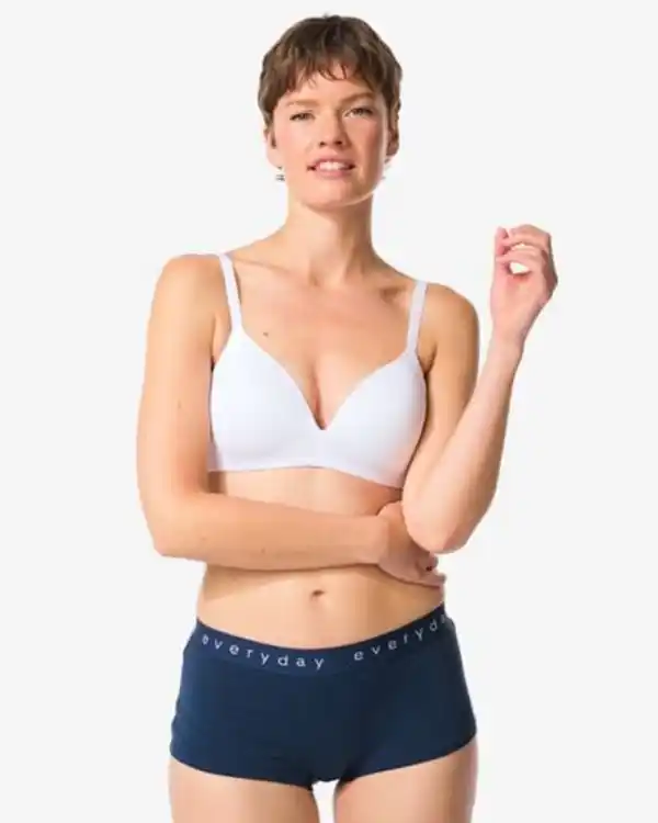 Bild 2 von Damen-Boxershorts mit „everyday“ auf dem Bund dunkelblau