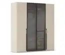 Bild 1 von rauch Schrank »Skat Shine«, 4-türig mit Glasrahmentüren, beige/champagner