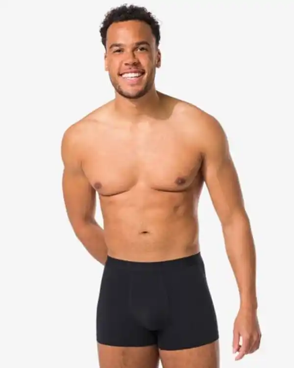 Bild 1 von Herren-Boxershorts – 3 Stück schwarz