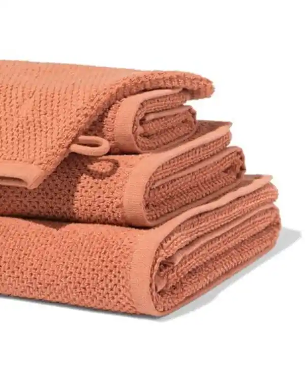 Bild 3 von Handtuch, recycelt, Baumwolle terrakotta