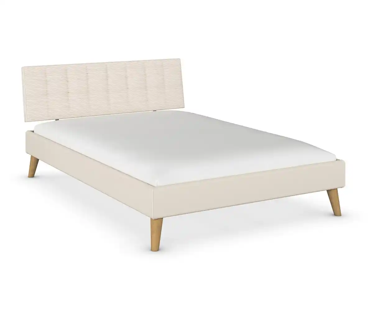 Bild 1 von rauch Bett »Mavi-Extra« mit Polsterkopfteil, 140 cm Liegefläche, beige/champagner
