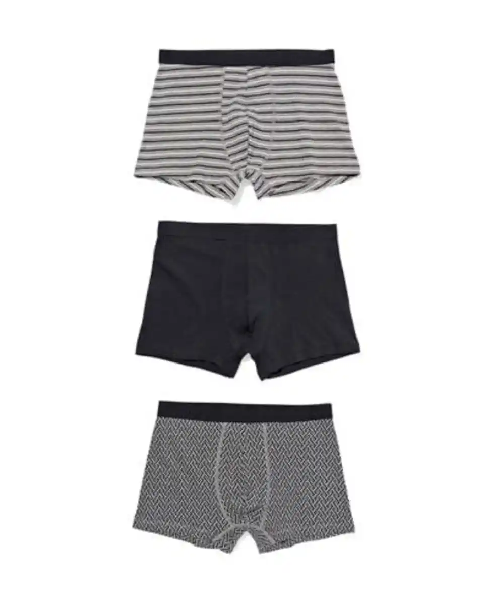 Bild 2 von Herren-Boxershorts – 3 Stück schwarz