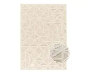 Teppich »Cosmo« Geo, creme, ca. 200 x 290 cm