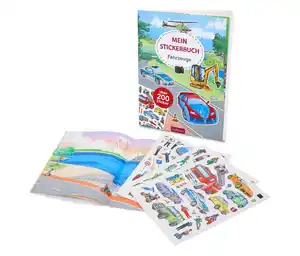 Mein Stickerbuch »Fahrzeuge«