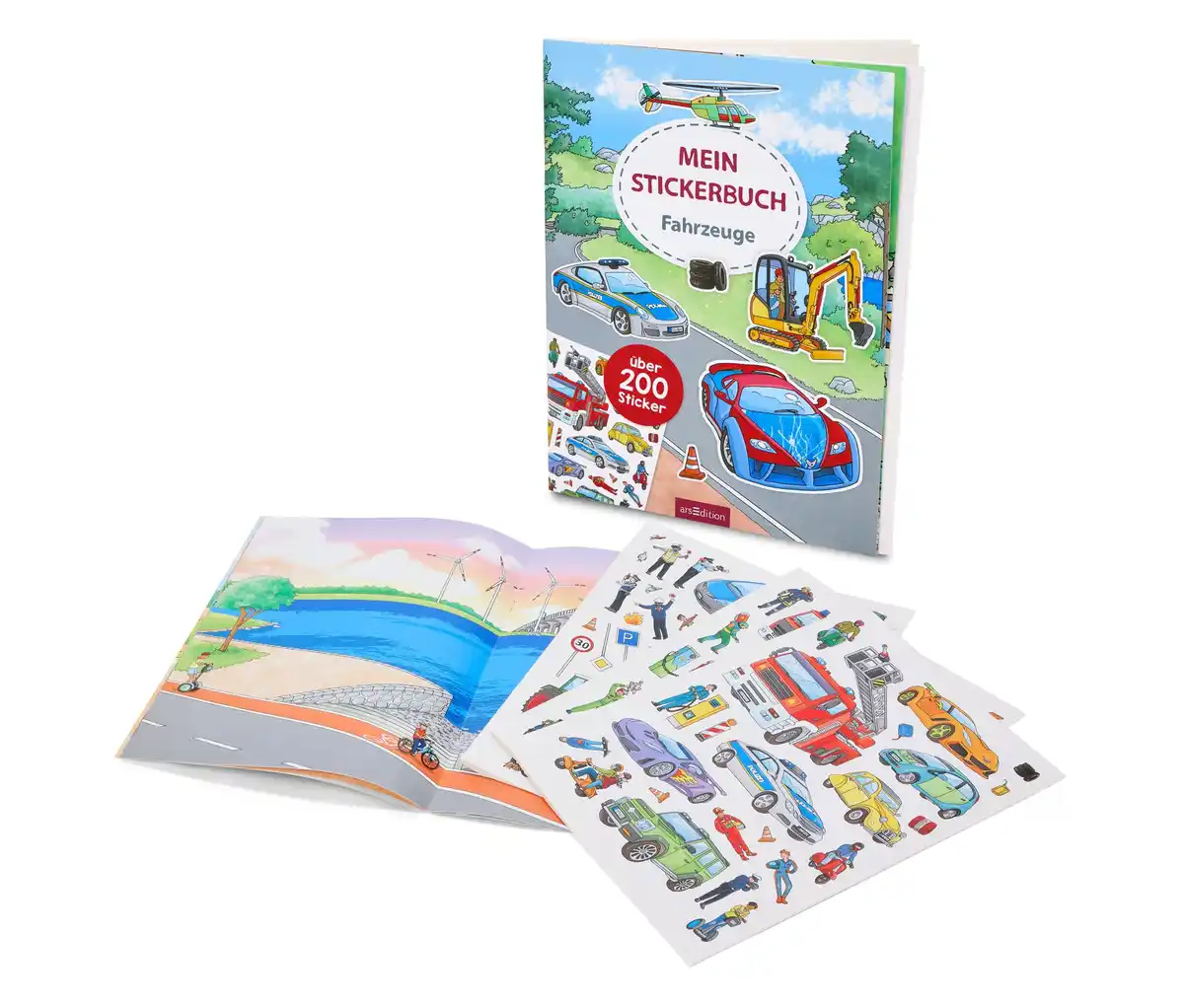 Bild 1 von Mein Stickerbuch »Fahrzeuge«