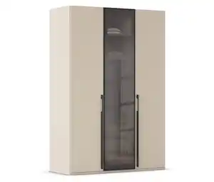 rauch Schrank »Skat Shine«, 3-türig mit Glasrahmentür, beige/champagner