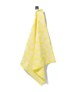 Geschirrtuch 65 x 65 cm Baumwolle Zitronen, Gelb
