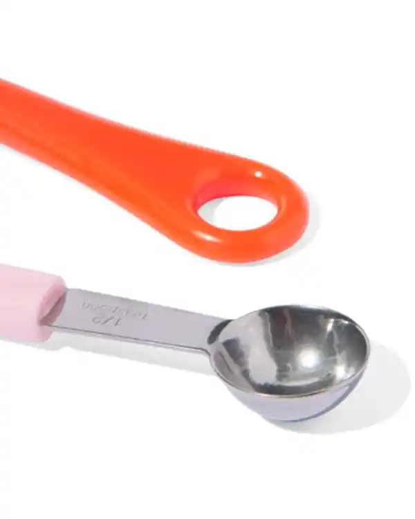 Bild 3 von Messlöffel aus Edelstahl bunt – 5 Stück