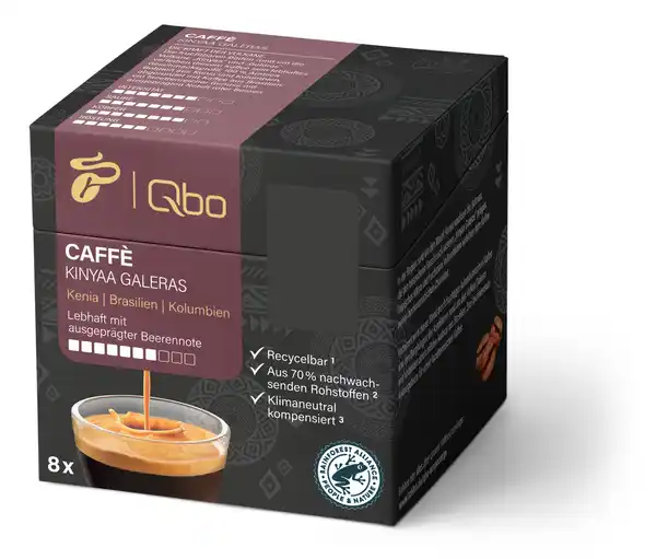 Bild 1 von Qbo Caffè KINYAA GALERAS - 8 Kapseln