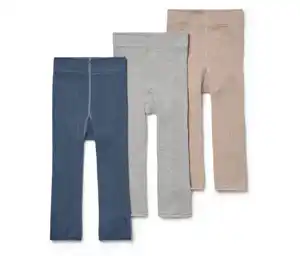 3 Kinder-Strickleggings