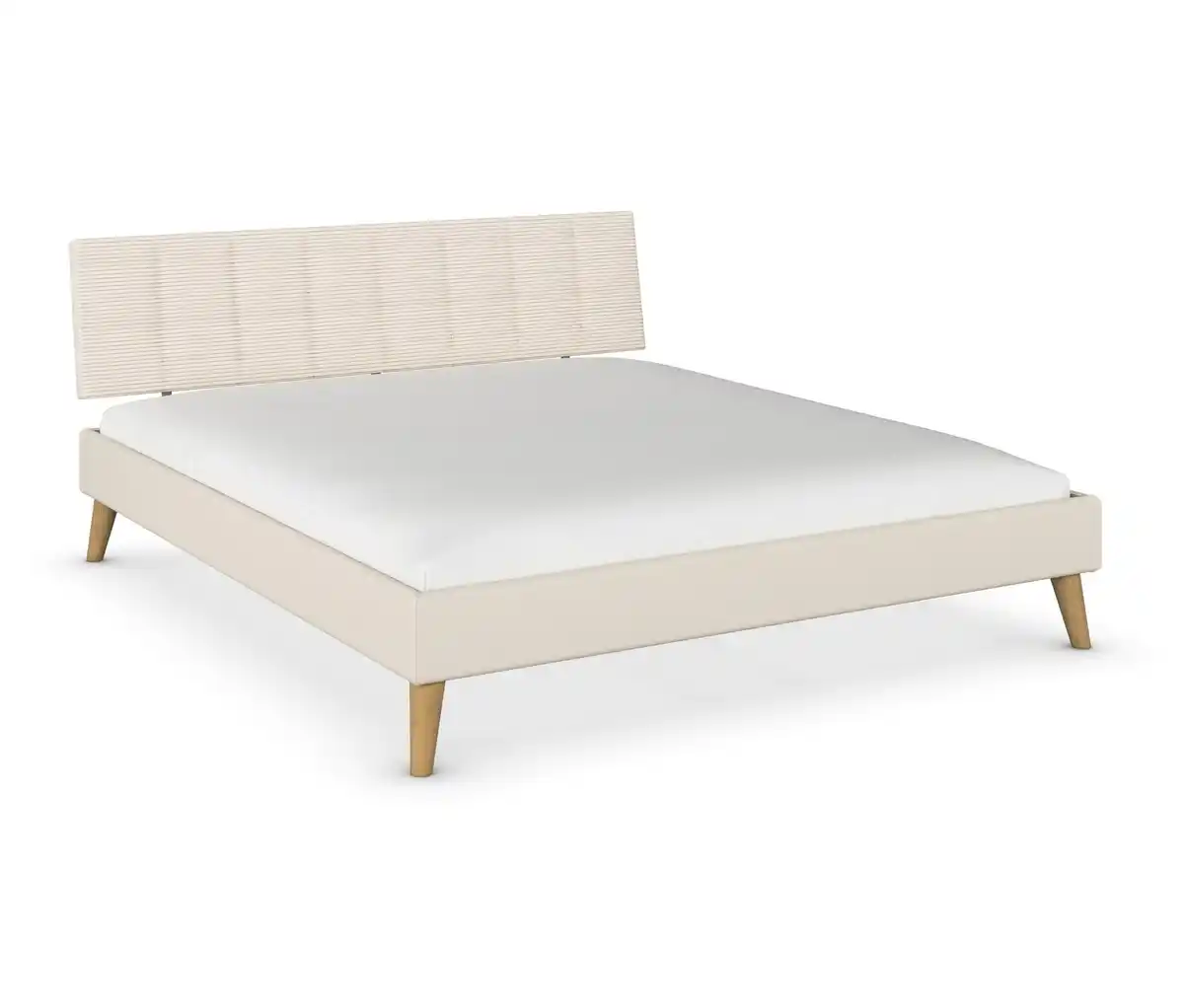 Bild 1 von rauch Bett »Mavi-Extra« mit Polsterkopfteil, 180 cm Liegefläche, beige/champagner