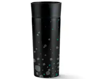 Coffee-to-go-Becher, Hybrid Black