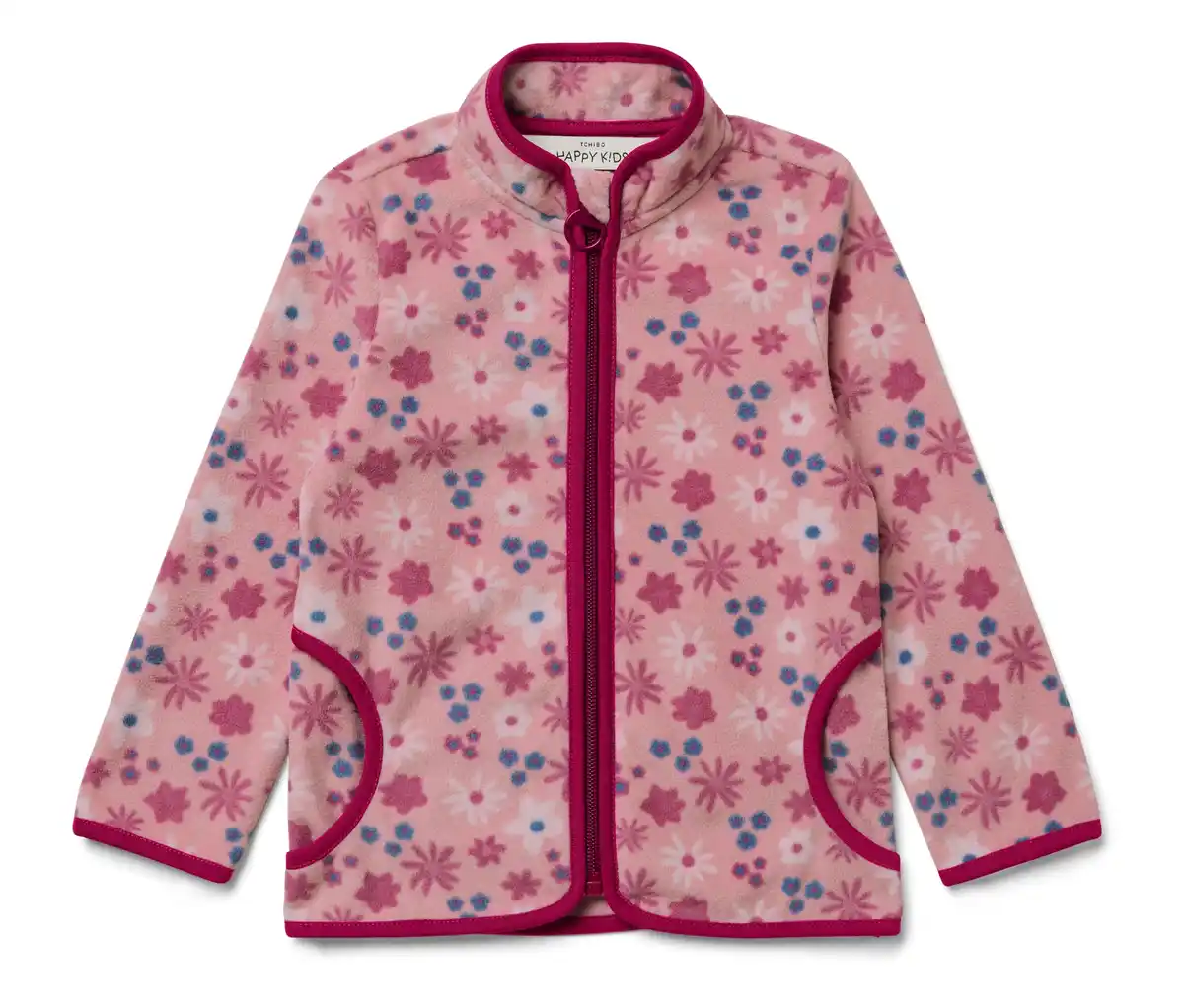 Bild 1 von Kinder-Fleecejacke, geblümt