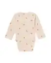 Bild 2 von Newborn-Wickelstrampler zum Mitwachsen, LENZING™ ECOVERO™, gerippt, Bären ecru