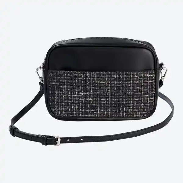 Bild 1 von Damen-Handtasche mit Bouclé-Design