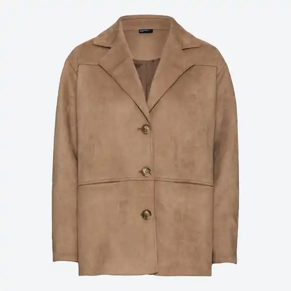 Bild 3 von Damen-Jacke in Wildlederoptik mit Elasthan