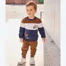 Bild 1 von Baby-Jungen-Set mit Sweatshirt, 2-teilig