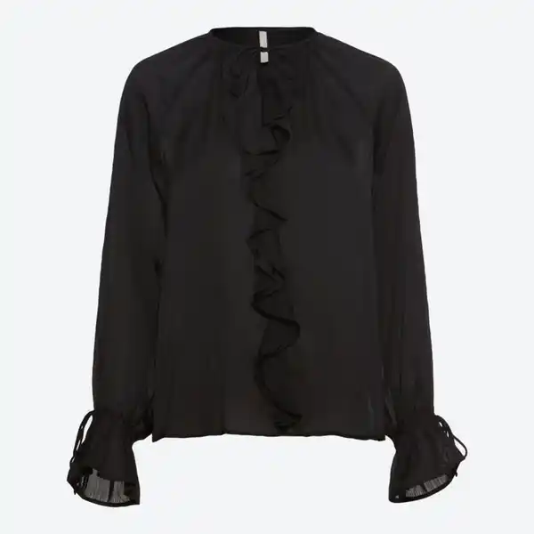 Bild 2 von Damen-Bluse mit Rüschen und Volants