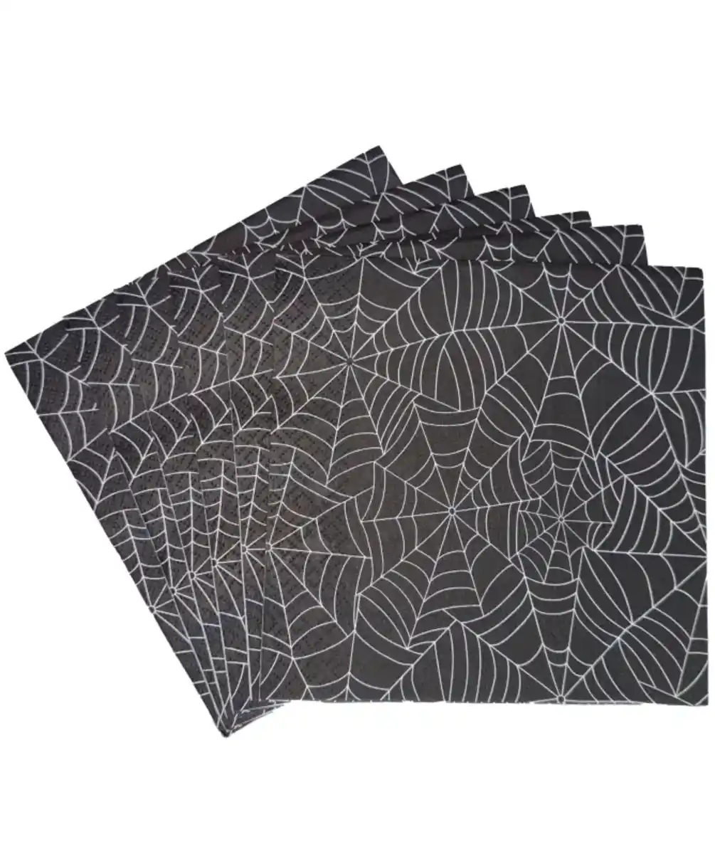 Bild 1 von Servietten Halloween, schwarz