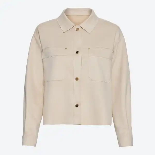 Bild 3 von Damen-Hemdjacke mit Kragen