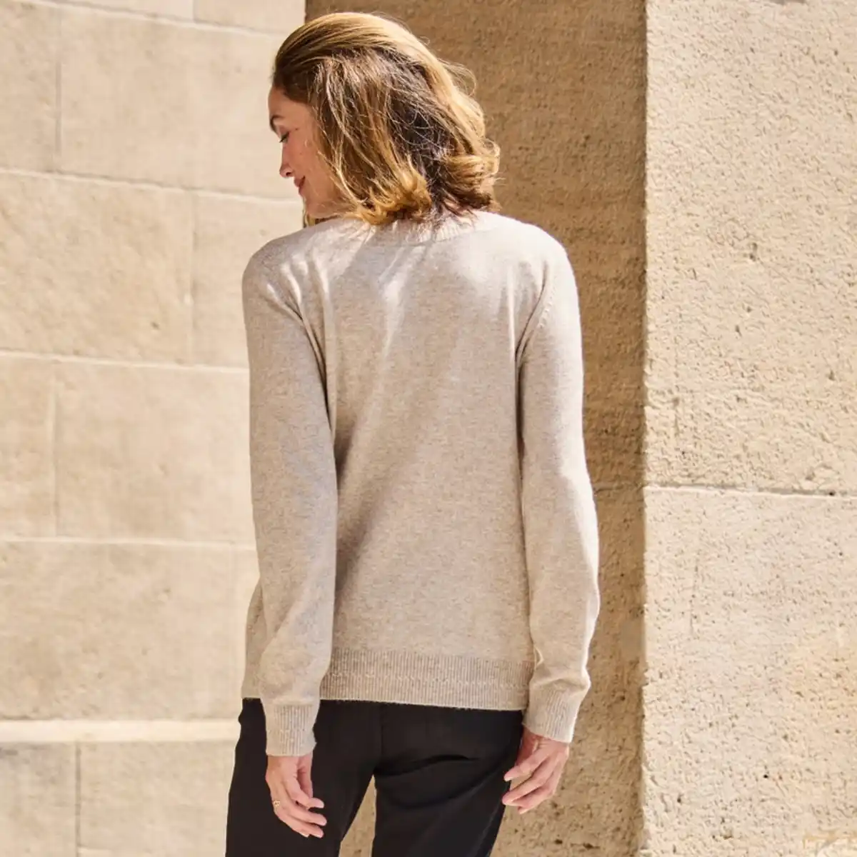 Bild 4 von Damen-Pullover mit RWS-zertifizierter Wolle