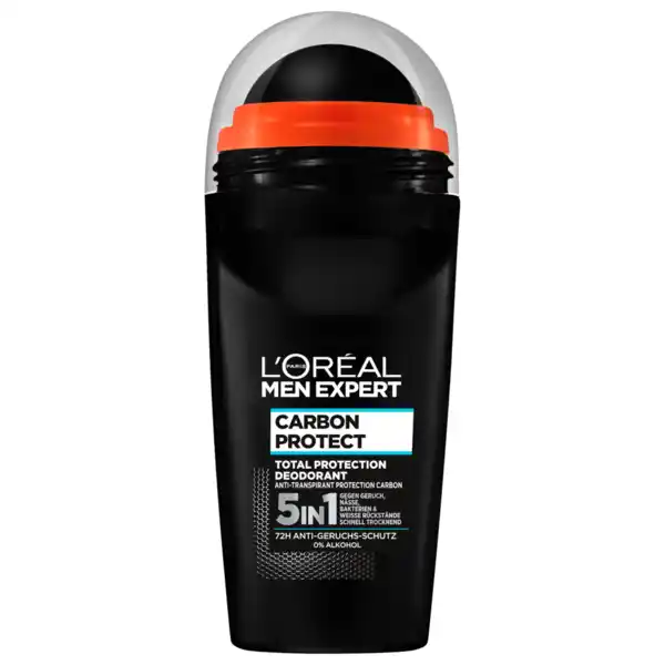 Bild 1 von L'Oréal Men Expert Deo Roll-on Carbon Protect Antitranspirant 50ml