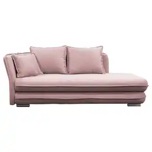 Mid.you Liege, Rosa, Textil, 2-Sitzer, Füllung: Schaumstoff, 107x84x99 cm, Rücken echt, Armteil links, Wohnzimmer, Sessel, Relaxliegen