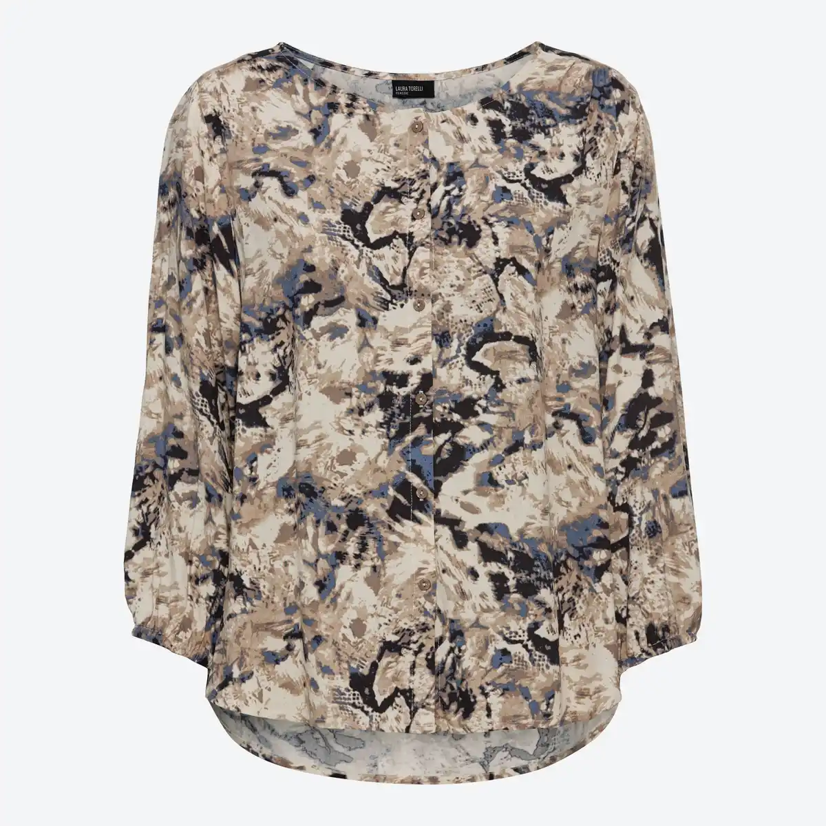 Bild 1 von Damen-Bluse mit Knopfleiste