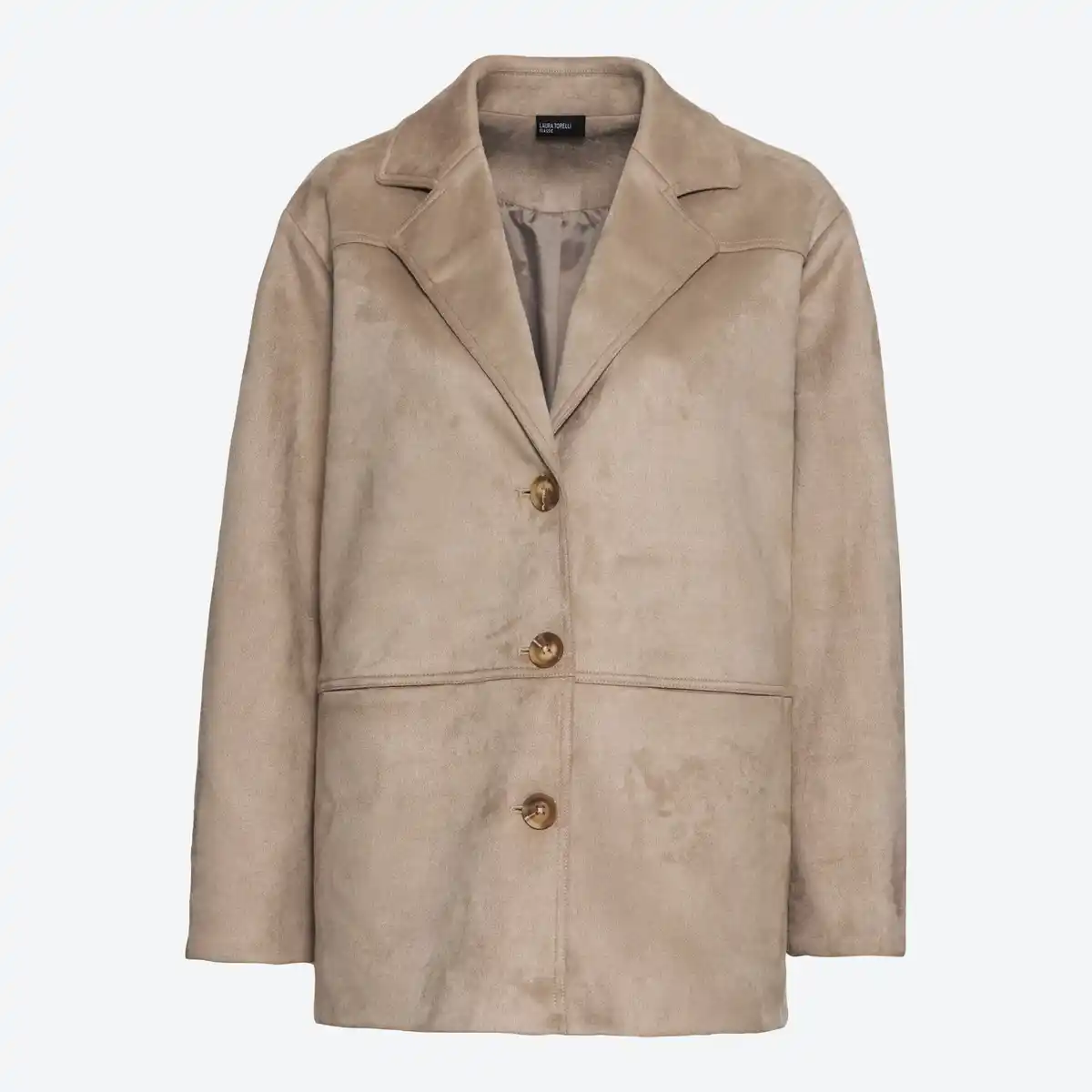 Bild 1 von Damen-Jacke in Wildlederoptik mit Elasthan