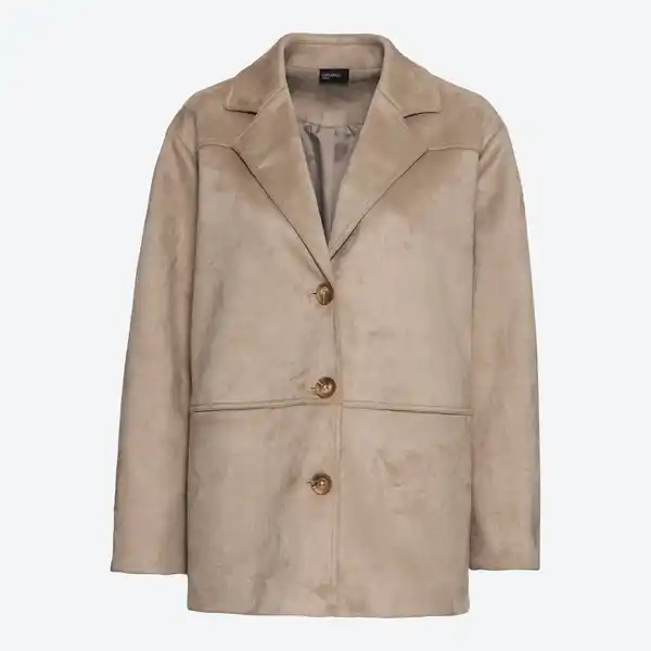Bild 1 von Damen-Jacke in Wildlederoptik mit Elasthan