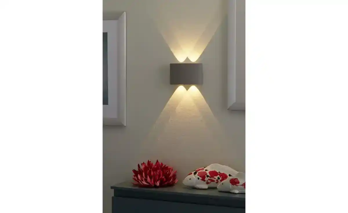 Bild 1 von Paul Neuhaus LED-Aussenwandleuchte,4-flammig, silberfarben