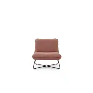 Musterring Designsessel, Rotbraun, Leder, Echtleder, Anilinleder, 82x79x95 cm, Goldenes M, Dgm, Lederauswahl, Stühle