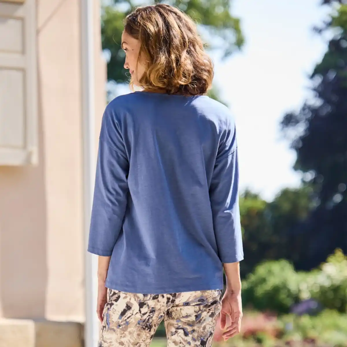 Bild 4 von Damen-Langarmshirt aus Baumwolle