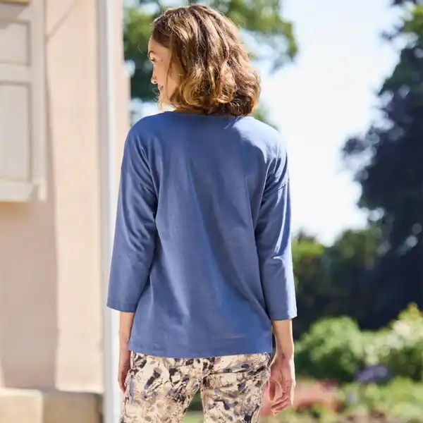 Bild 4 von Damen-Langarmshirt aus Baumwolle