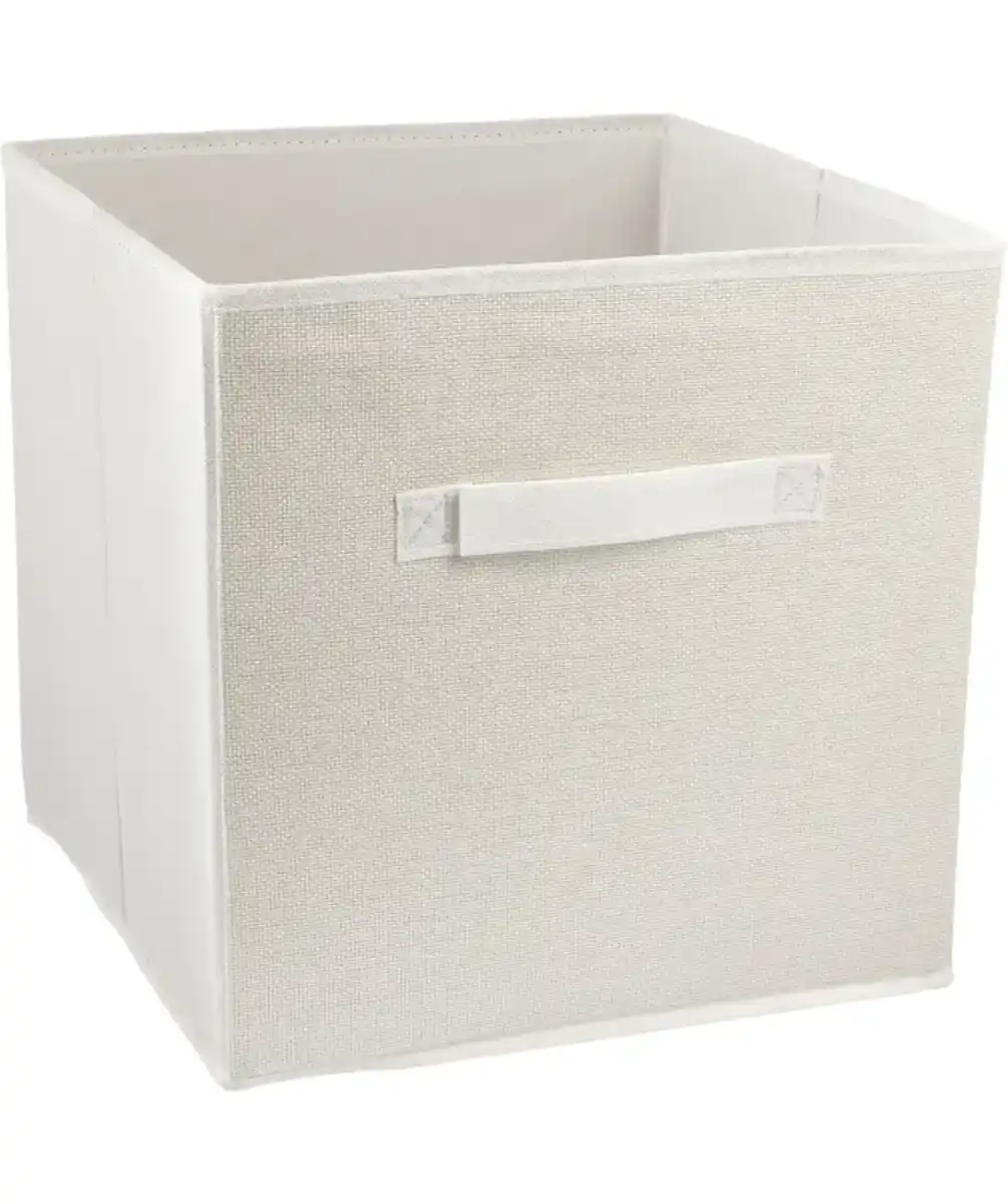 Bild 1 von Aufbewahrungsbox mit Leinen, weiß